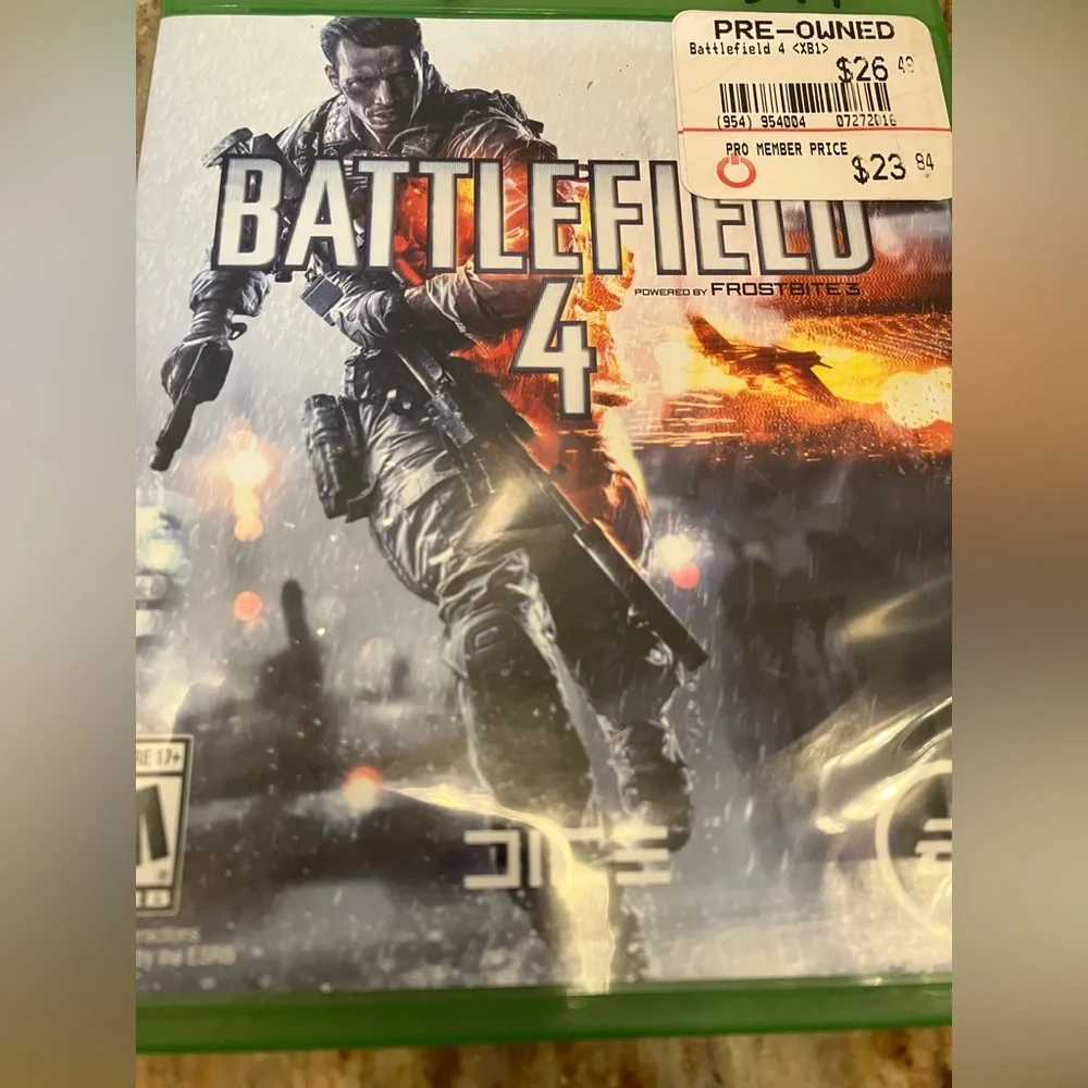 Battlefield 4 Microsoft Xbox 360 Complete